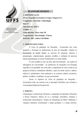 Climatologia