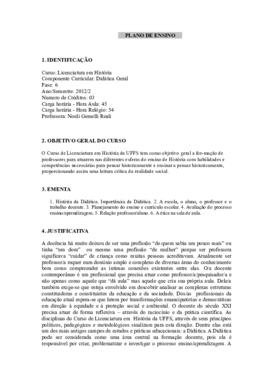 Didática Geral