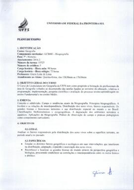 Biogeografia