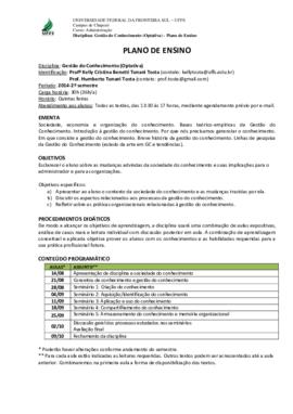 Gestão do Conhecimento
