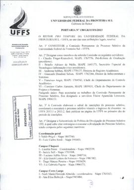 Portaria 130-GR-2013