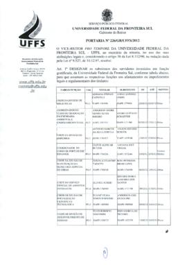 Portaria 226-GR-2012