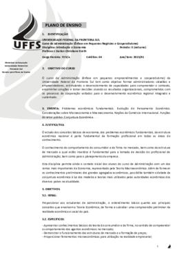 Introdução à Economia