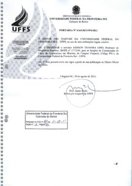 Portaria 616-GR-2011