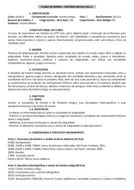 História Antiga