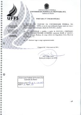 Portaria 370-GR-2011