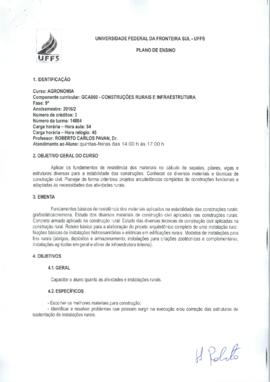 Construções Rurais e Infraestrutura