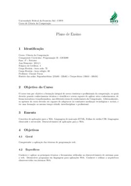 Programação II