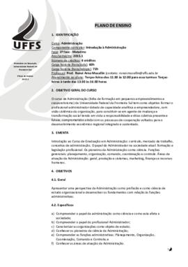 Introdução à Administração