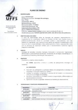 Estratégia Mercadológica