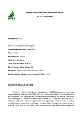 Anatomia II