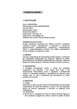 Bromatologia
