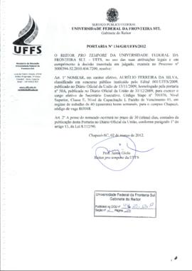 Portaria 134-GR-2012