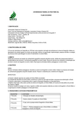 Estágio Curricular Supervisionado III