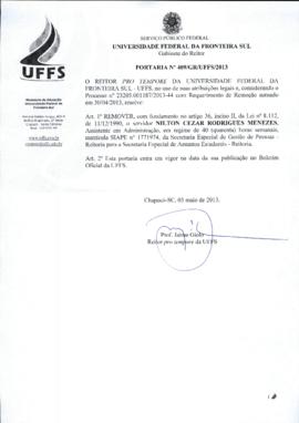 Portaria 409-GR-2013