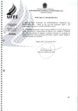 Portaria 336-GR-2011