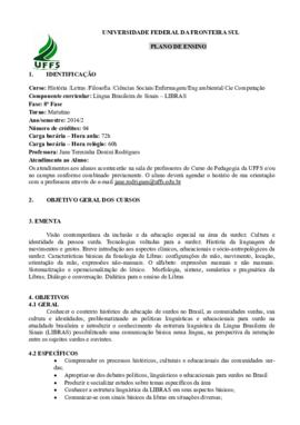 Língua Brasileira de Sinais