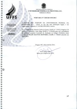 Portaria 328-GR-2011