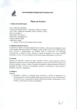 Segurança e Auditoria de Sistemas