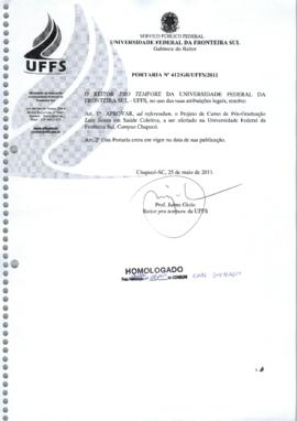 Portaria 412-GR-2011