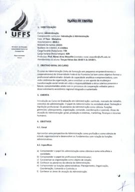 Introdução à Administração
