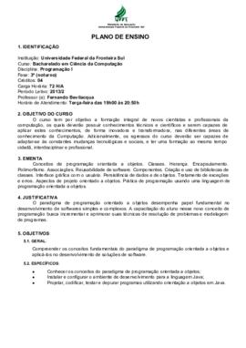 Programação I