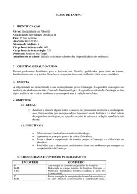 Ontologia II