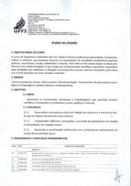 Introdução ao Pensamento Social