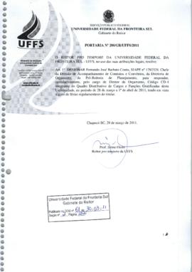 Portaria 280-GR-2011