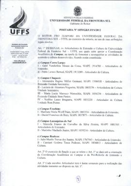 Portaria 1059-GR-2012