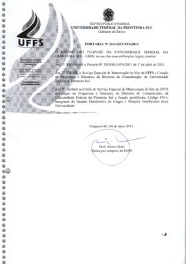 Portaria 361-GR-2011