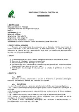 Psicologia da Educação