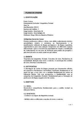 Linguística Textual