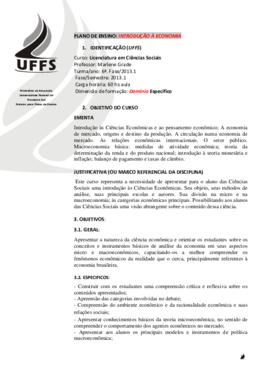 Introdução à Economia