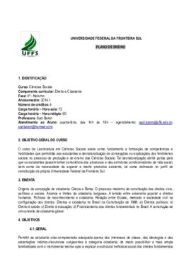Direitos e Cidadania