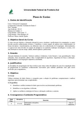 Estrutura de Dados I