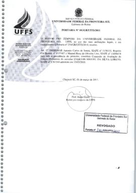 Portaria 101-GR-2011