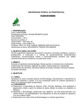 Bromatologia