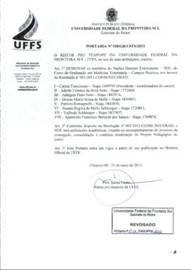 Portaria 530-GR-2012