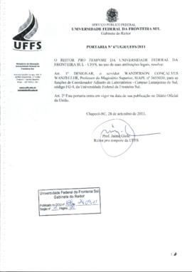 Portaria 671-GR-2011