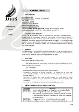 Teorias da Administração