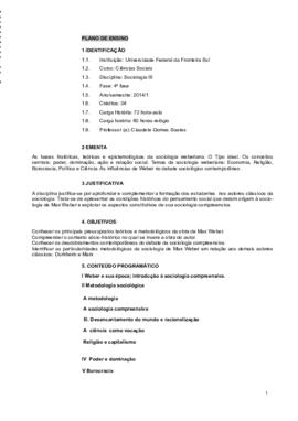 Sociologia III