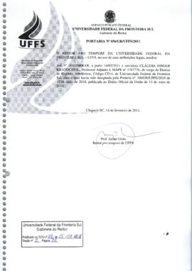Portaria 056-GR-2011