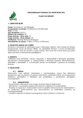 Fundamentos da Educação