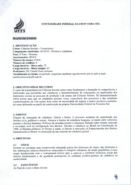 Direitos e Cidadania