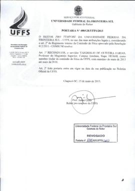 Portaria 488-GR-2013