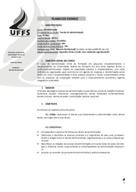 Teorias da Administração
