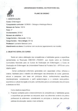 Citologia e Histologia Básica