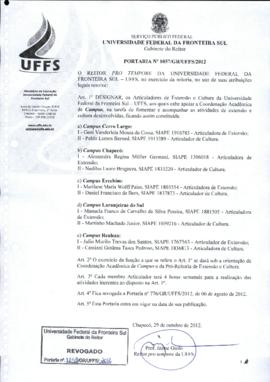Portaria 1057-GR-2012
