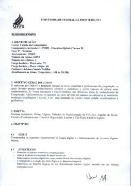 Circuitos Digitais - Turma B